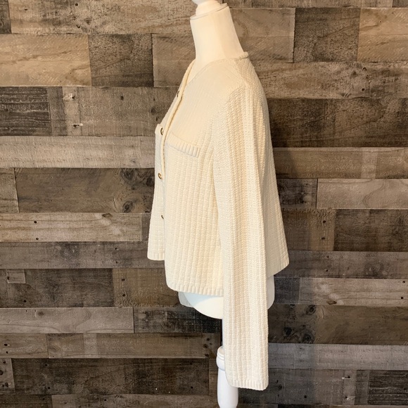 H&M Sweater Jacket with gold buttons - Picture 4 of 16